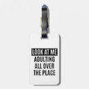 Search for funny luggage tags Meme
