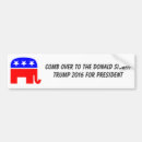 Search for funny donald trump bumper stickers Republican