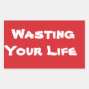 Search for wasted stickers Stop