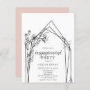 Search for budget engagement party invitations Script calligraphy