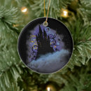 Search for castle and christmas tree decorations Magical