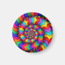 Search for curly magnets Colourful