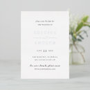 Search for black silver save date invitations Minimal