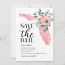 Search for florida save the date postcards Floral