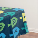 Search for hanukkah tablecloths Dreidel