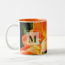 Search for orange lily mugs Flower