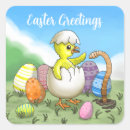 Search for easter chicken stickers Illustration