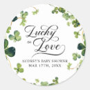 Search for green shamrock stickers Clover