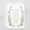 Search for vintage garden wedding invitations Wildflower