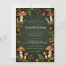 Search for mushroom wedding invitations Autumn
