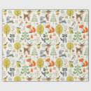 Search for woodland baby wrapping paper Birthday party