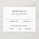 Search for wedding rsvp postcards Classic
