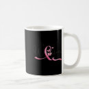 Search for breast cancer pink ribbon mugs October