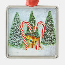 Search for fawn christmas tree decorations Red