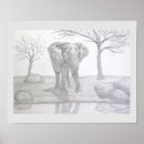 Search for elephant drawing art Wildlife