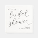 Search for bridal shower napkins Sophisticated
