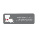 Search for louisiana return address labels New home