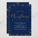 Search for navy gold christmas invitations Corporate