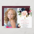 Search for burgundy and navy invitations Elegant