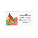 Search for cardinals return address labels Northern cardinal