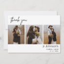 Search for three photo thank you cards Modern