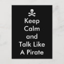 Search for talk like a pirate postcards Funny