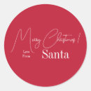 Search for with love from stickers Merry christmas