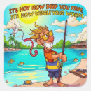 Search for fun fish stickers Funny fishing