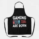 Search for computer geeks aprons Gamer