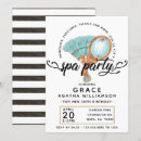 Search for spa day invitations Modern