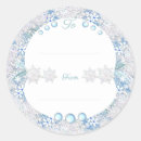 Search for blue lace stickers White