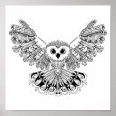 Search for doodle owl posters Mandala