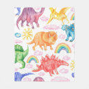 Search for dinosaur blankets Watercolor