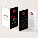 Search for lip gloss business cards Kiss