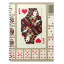 Search for playing card notebooks Queen