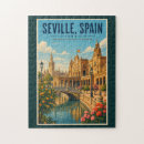 Search for spain puzzles Retro vintage travel
