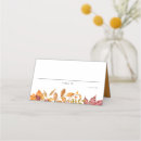 Search for autumn place cards Watercolor