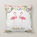 Search for pink flamingo cushions Hawaiian