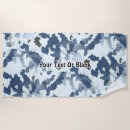 Search for camouflage beach towels Blue