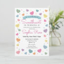 Search for a winter day invitations A little sweetheart