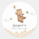 Search for bee day stickers 1st