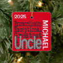 Search for aunt and uncle christmas tree decorations For him