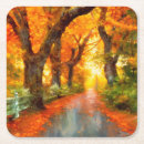 Search for tree leaf coasters Fall