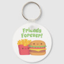 Search for burger and fries key rings Kawaii
