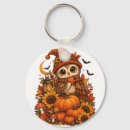 Search for autumn fall key rings Sunflower