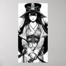 Search for vintage samurai posters Anime