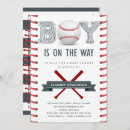 Search for baseball baby boy shower invitations Modern