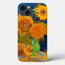 Search for van gogh sunflower iphone cases Yellow