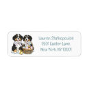 Search for bernese mountain dog return address labels Puppy