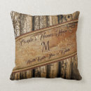 Search for faux wood cushions Bride and groom